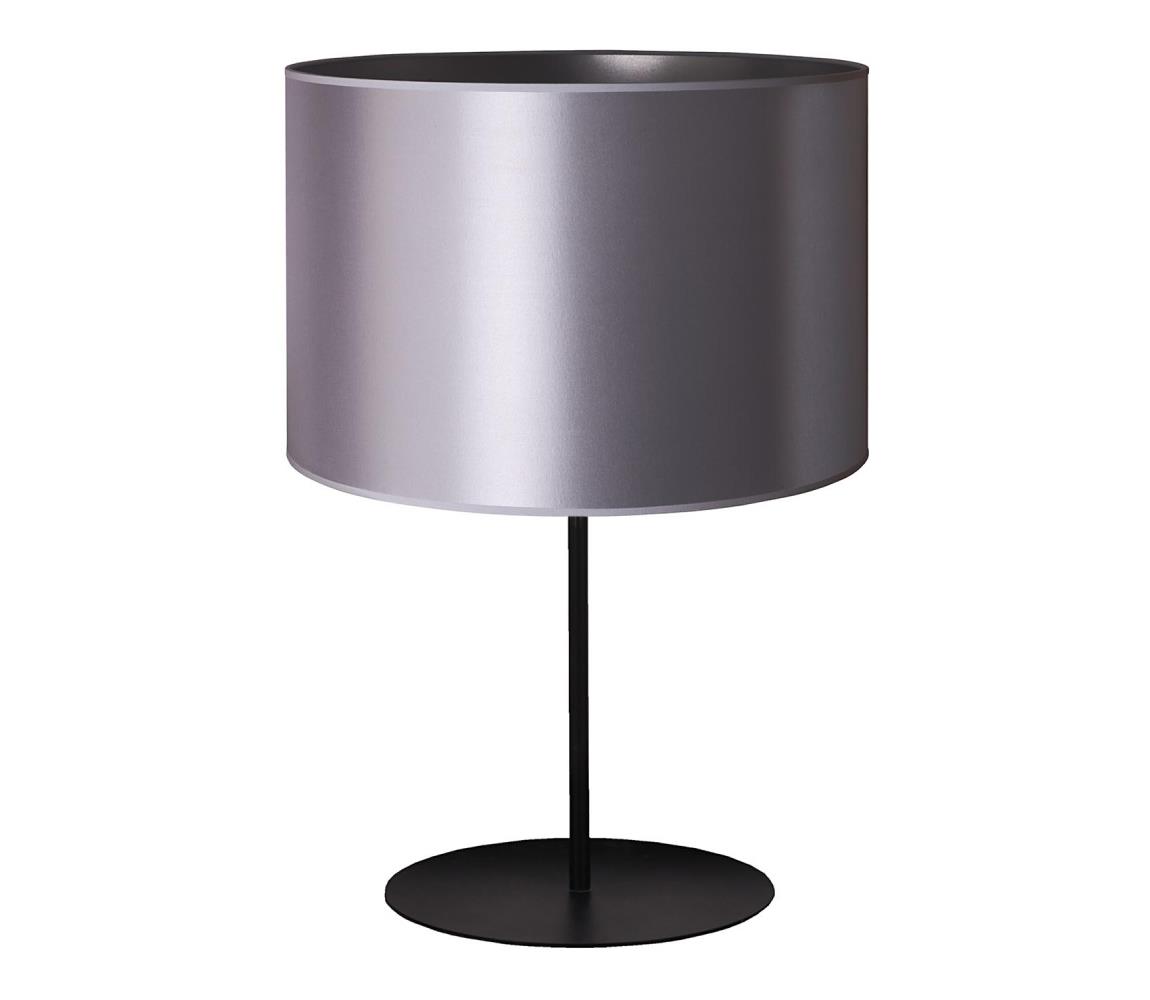   - Stolní lampa CANNES 1xE14/15W/230V 20 cm stříbrná/černá 
