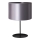 Duolla - Stolní lampa CANNES 1xE14/15W/230V pr. 20 cm stříbrná/černá