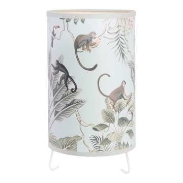 Duolla - Stolní lampa MONKEYS 1xE14/15W/230V pr. 12,5 cm