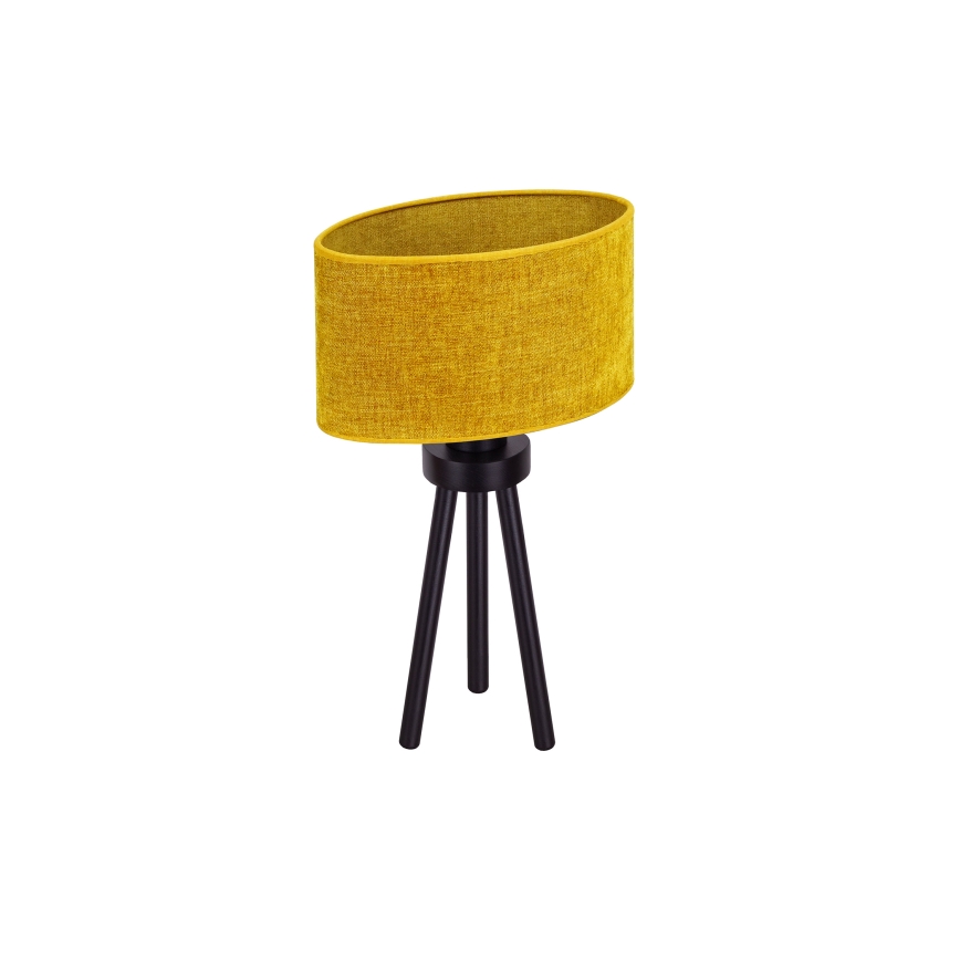 Duolla - Stolní lampa OVAL 1xE27/15W/230V pr. 30 cm hnědá