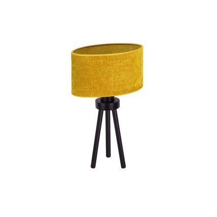 Duolla - Stolní lampa OVAL 1xE27/15W/230V pr. 30 cm hnědá