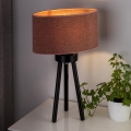Duolla - Stolní lampa OVAL 1xE27/15W/230V pr. 30 cm růžová