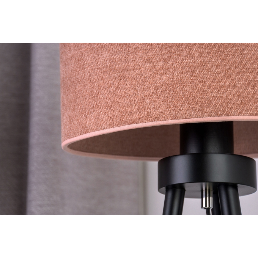 Duolla - Stolní lampa OVAL 1xE27/15W/230V pr. 30 cm růžová