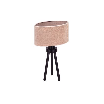 Duolla - Stolní lampa OVAL 1xE27/15W/230V pr. 30 cm růžová