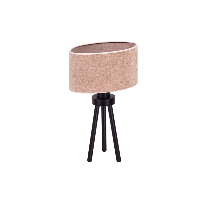 Duolla - Stolní lampa OVAL 1xE27/15W/230V pr. 30 cm růžová