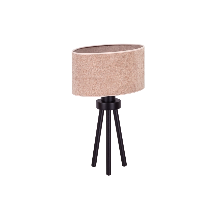 Duolla - Stolní lampa OVAL 1xE27/15W/230V pr. 30 cm růžová
