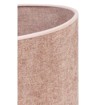 Duolla - Stolní lampa OVAL 1xE27/15W/230V pr. 30 cm růžová