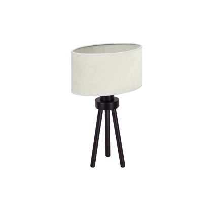 Duolla - Stolní lampa OVAL 1xE27/15W/230V pr. 30 cm šedá