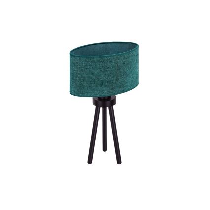 Duolla - Stolní lampa OVAL 1xE27/15W/230V pr. 30 cm zelená