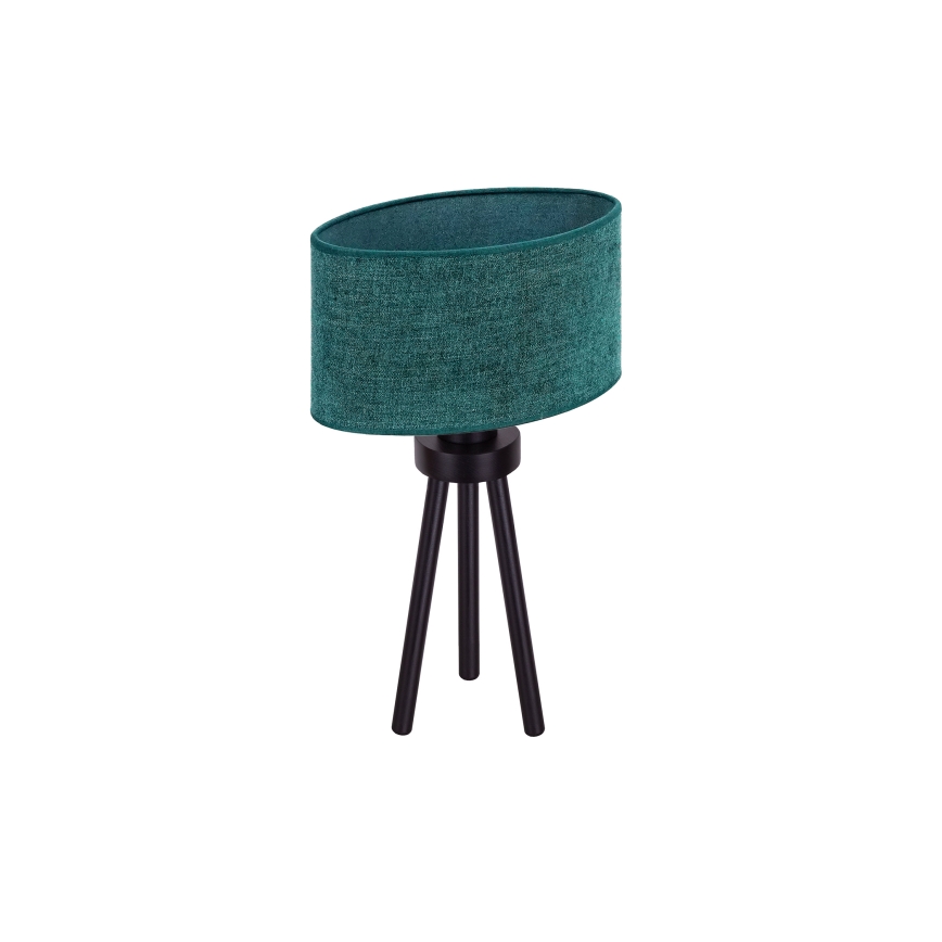 Duolla - Stolní lampa OVAL 1xE27/15W/230V pr. 30 cm zelená