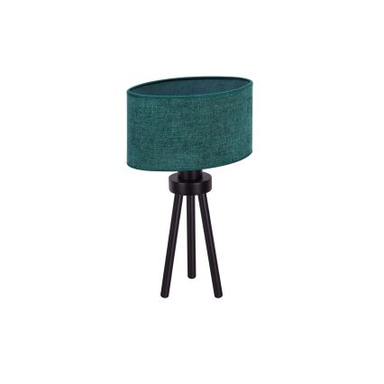 Duolla - Stolní lampa OVAL 1xE27/15W/230V pr. 30 cm zelená