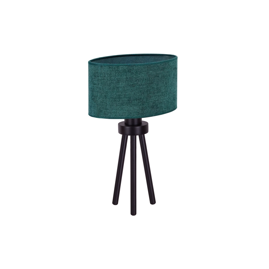 Duolla - Stolní lampa OVAL 1xE27/15W/230V pr. 30 cm zelená