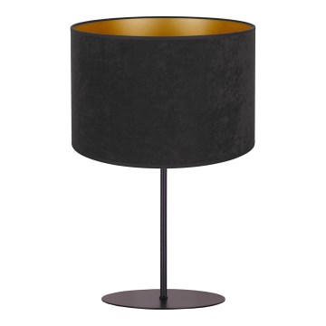 Duolla - Stolní lampa ROLLER 1xE14/15W/230V pr. 20 cm černá/zlatá