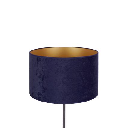 Duolla - Stolní lampa ROLLER 1xE14/15W/230V pr. 20 cm modrá/zlatá