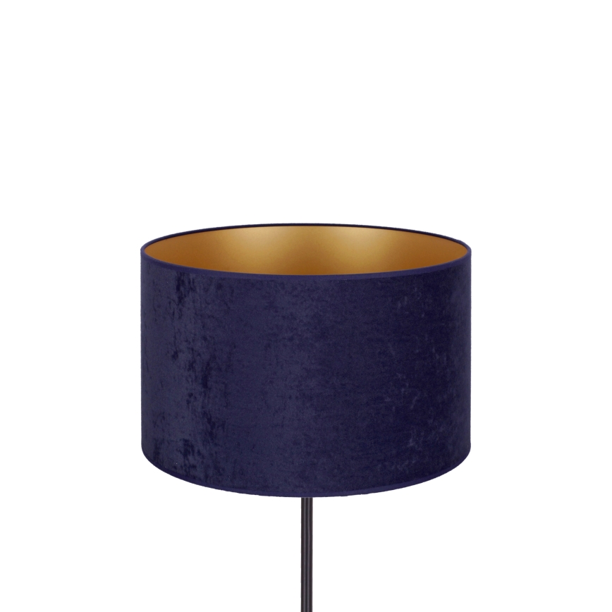 Duolla - Stolní lampa ROLLER 1xE14/15W/230V pr. 20 cm modrá/zlatá