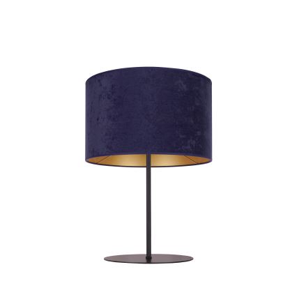 Duolla - Stolní lampa ROLLER 1xE14/15W/230V pr. 20 cm modrá/zlatá