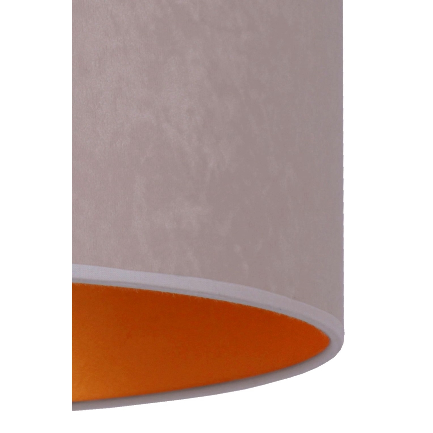 Duolla - Stolní lampa ROLLER 1xE14/15W/230V pr. 20 cm šedá/zlatá