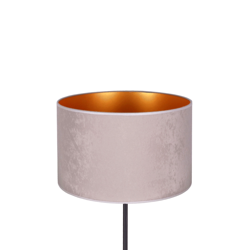 Duolla - Stolní lampa ROLLER 1xE14/15W/230V pr. 20 cm šedá/zlatá
