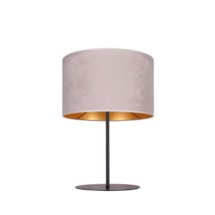 Duolla - Stolní lampa ROLLER 1xE14/15W/230V pr. 20 cm šedá/zlatá