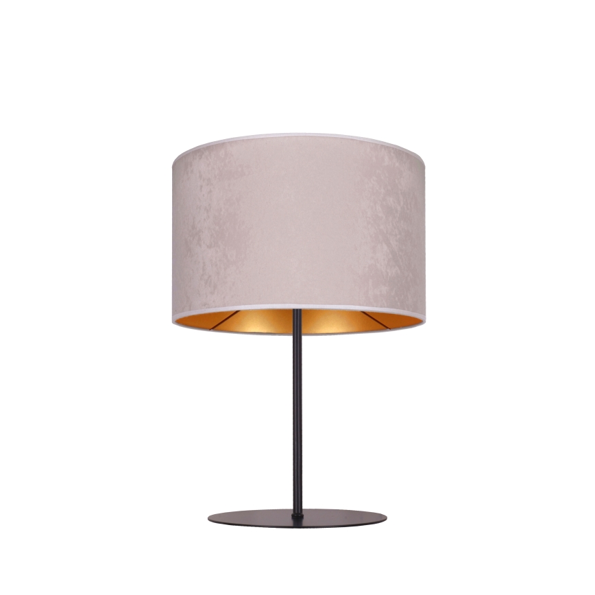 Duolla - Stolní lampa ROLLER 1xE14/15W/230V pr. 20 cm šedá/zlatá