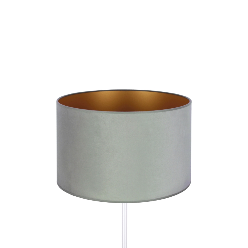 Duolla - Stolní lampa ROLLER 1xE14/15W/230V světle pr. 20 cm zelená/zlatá