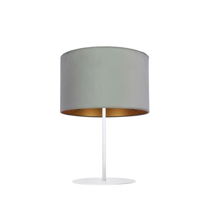 Duolla - Stolní lampa ROLLER 1xE14/15W/230V světle pr. 20 cm zelená/zlatá
