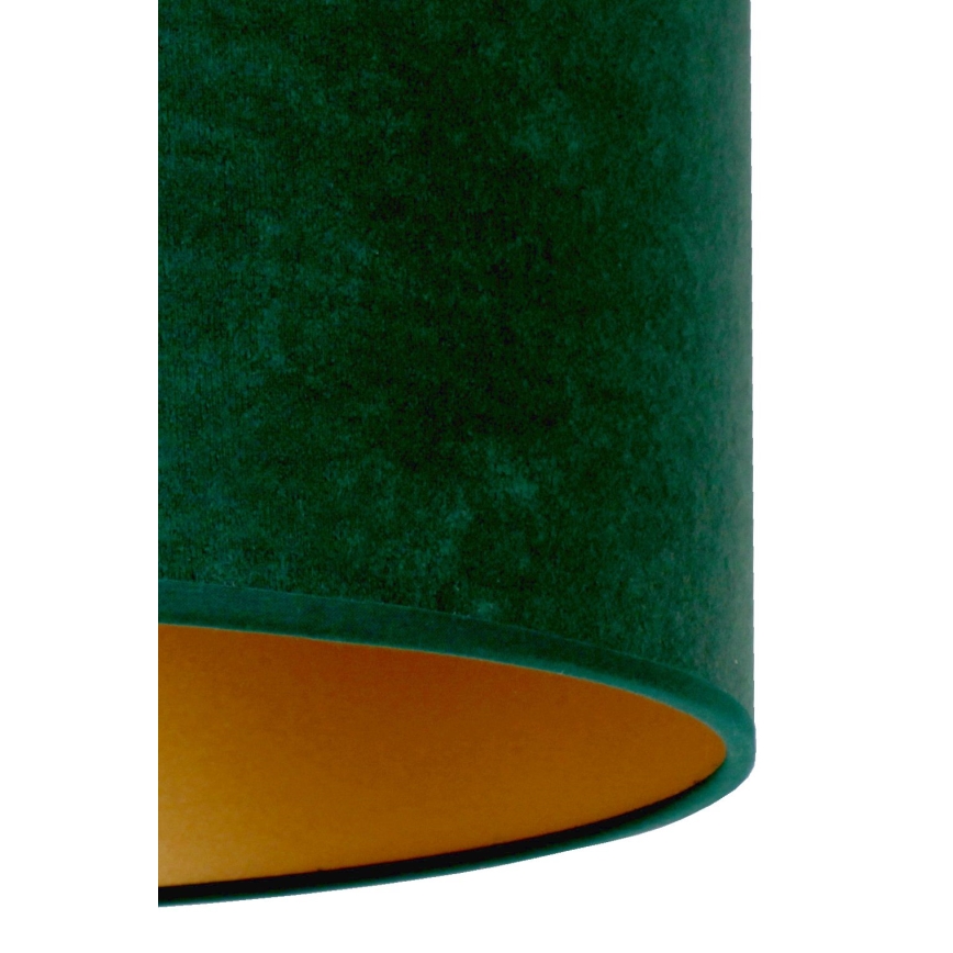 Duolla - Stolní lampa ROLLER 1xE14/15W/230V tmavě pr. 20 cm zelená/zlatá