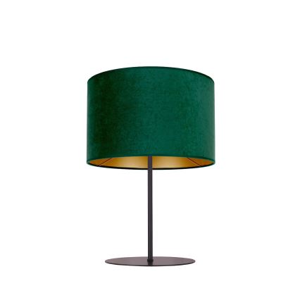 Duolla - Stolní lampa ROLLER 1xE14/15W/230V tmavě pr. 20 cm zelená/zlatá
