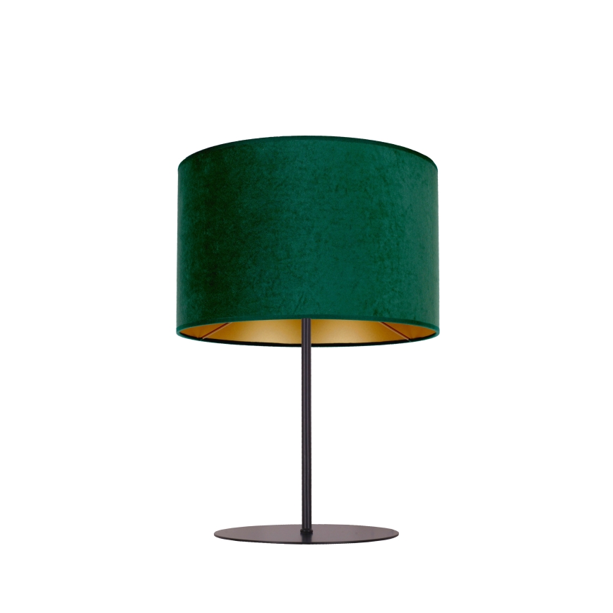 Duolla - Stolní lampa ROLLER 1xE14/15W/230V tmavě pr. 20 cm zelená/zlatá
