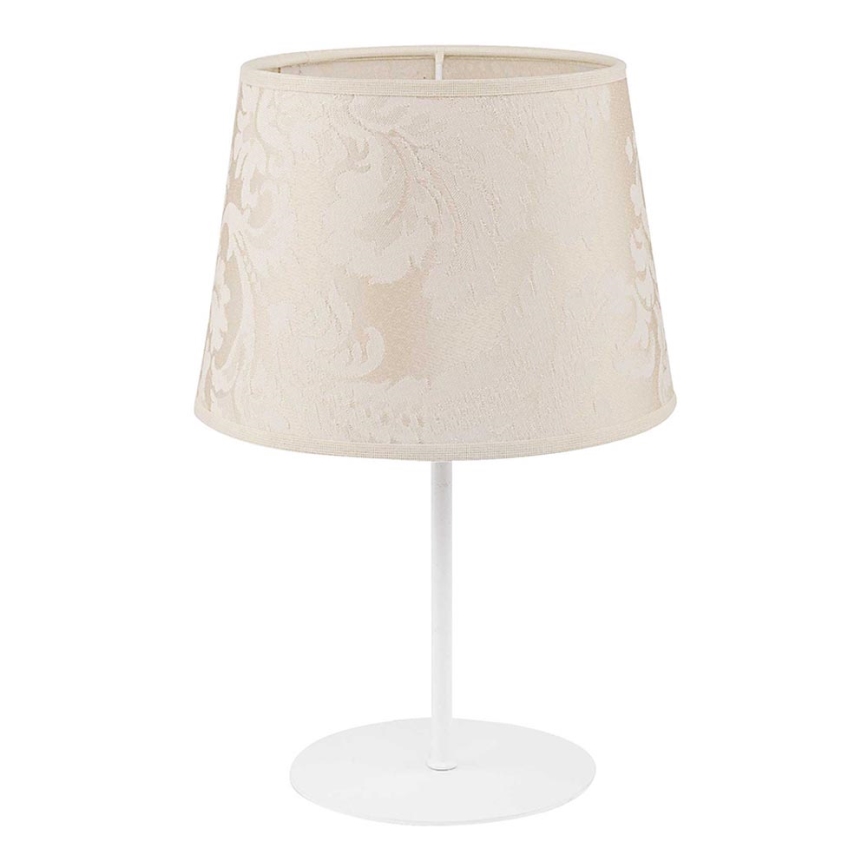 Duolla - Stolní lampa SOPRANO 1xE14/40W/230V pr. 20 cm béžová