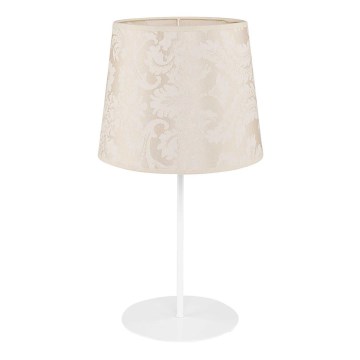Duolla - Stolní lampa SOPRANO 1xE27/40W/230V pr. 24 cm béžová