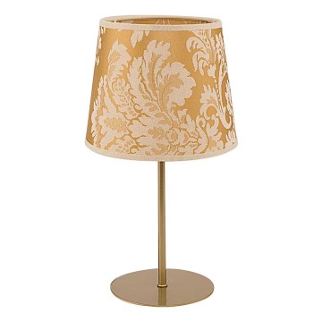 Duolla - Stolní lampa SOPRANO 1xE27/40W/230V pr. 24 cm zlatá