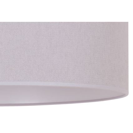 Duolla - Stropní svítidlo BRISTOL 1xE27/15W/230V pr. 45 cm šedá/bílá