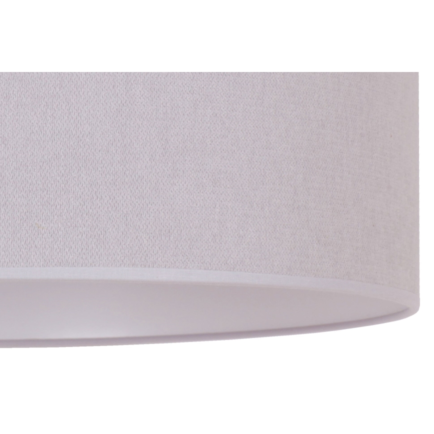 Duolla - Stropní svítidlo BRISTOL 1xE27/15W/230V pr. 45 cm šedá/bílá