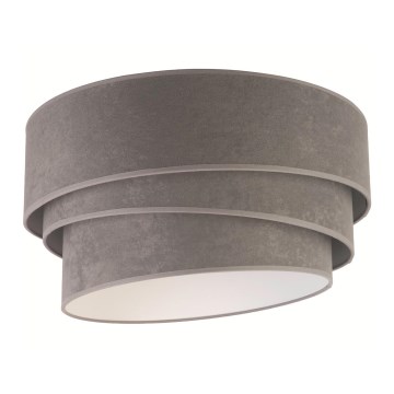 Duolla - Stropní svítidlo DEVON 1xE27/40W/230V pr. 45 cm šedá
