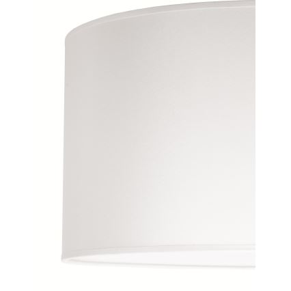 Duolla - Stropní svítidlo DORSET 1xE27/40W/230V pr. 45 cm bílá