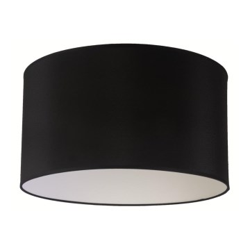 Duolla - Stropní svítidlo DORSET 1xE27/40W/230V pr. 45 cm černá
