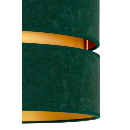 Duolla - Stropní svítidlo DUO 1xE27/40W/230V pr. 40 cm zelená/zlatá