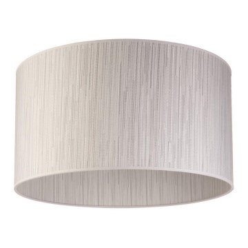 Duolla - Stropní svítidlo ESSEX 1xE27/40W/230V pr. 45 cm stříbrná