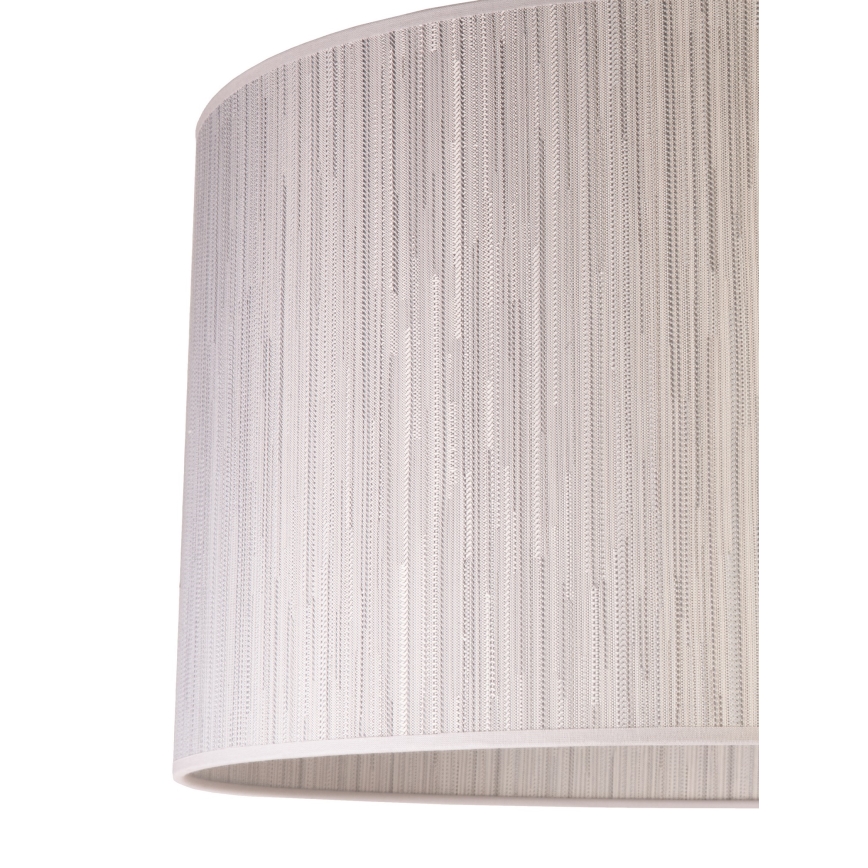 Duolla - Stropní svítidlo ESSEX 1xE27/40W/230V pr. 45 cm stříbrná