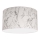 Duolla - Stropní svítidlo MARBLE 1xE27/40W/230V pr. 45 cm bílá/šedá