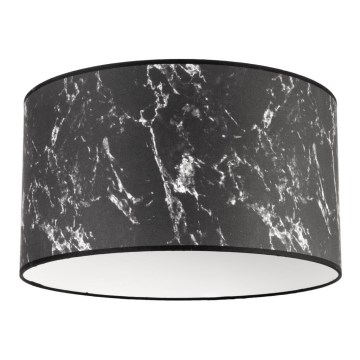 Duolla - Stropní svítidlo MARBLE 1xE27/40W/230V pr. 45 cm černá/bílá