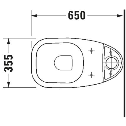 Duravit 21110100002 - WC kombi D-CODE keramika/lesklá bílá