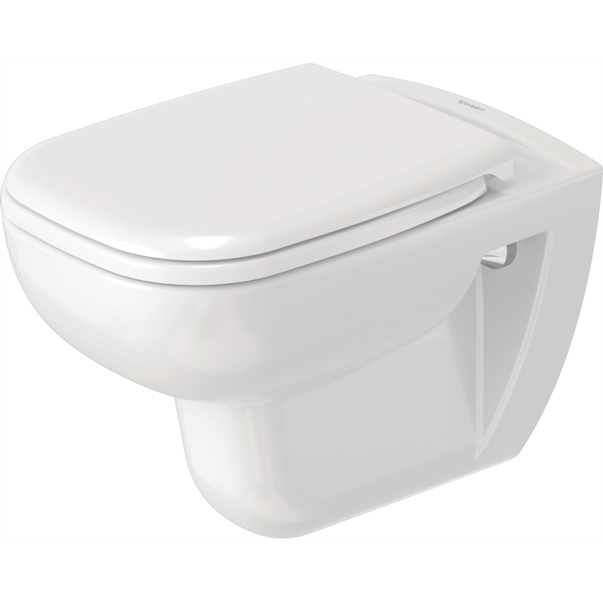 Duravit 25700920002 - Závěsné Rimless WC D-CODE keramika/lesklá bílá
