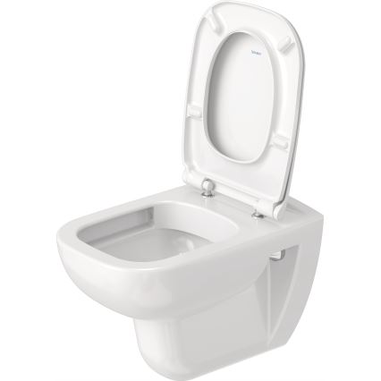 Duravit 25700920002 - Závěsné Rimless WC D-CODE keramika/lesklá bílá
