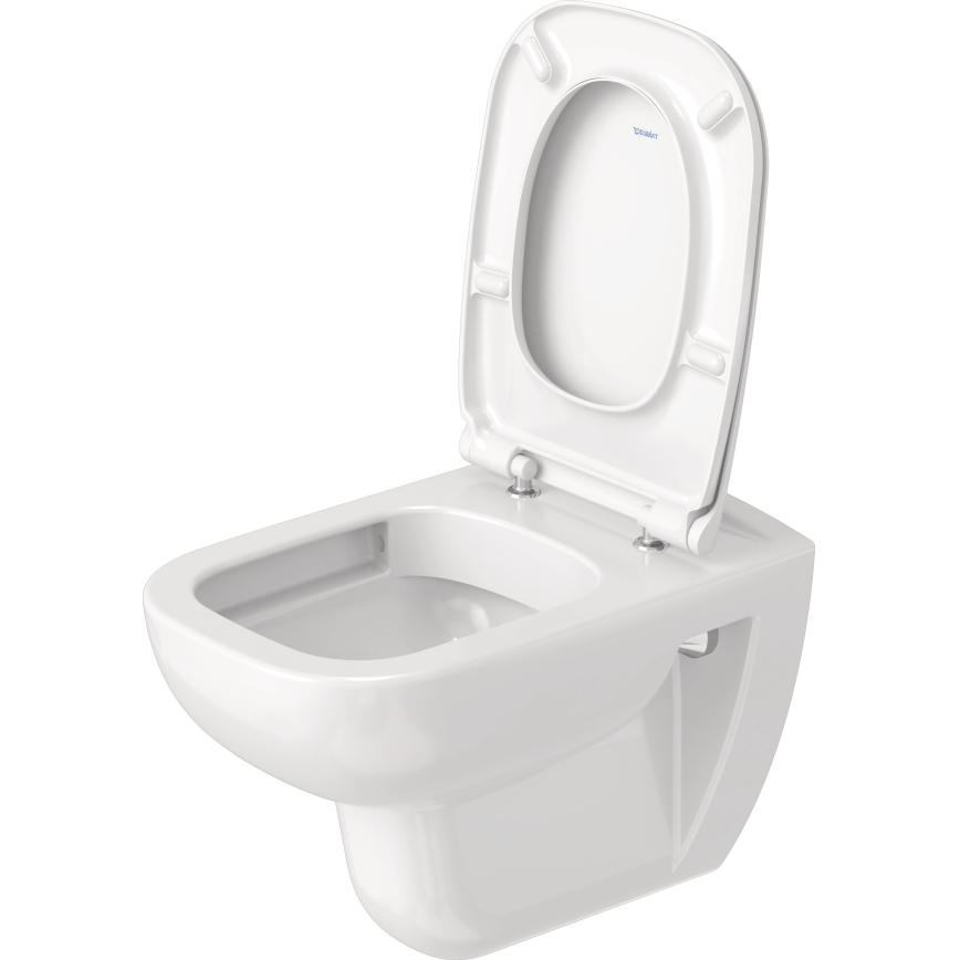 Duravit 25700920002 - Závěsné Rimless WC D-CODE keramika/lesklá bílá