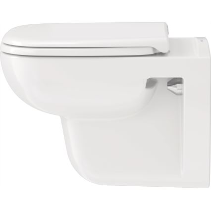 Duravit 25700920002 - Závěsné Rimless WC D-CODE keramika/lesklá bílá