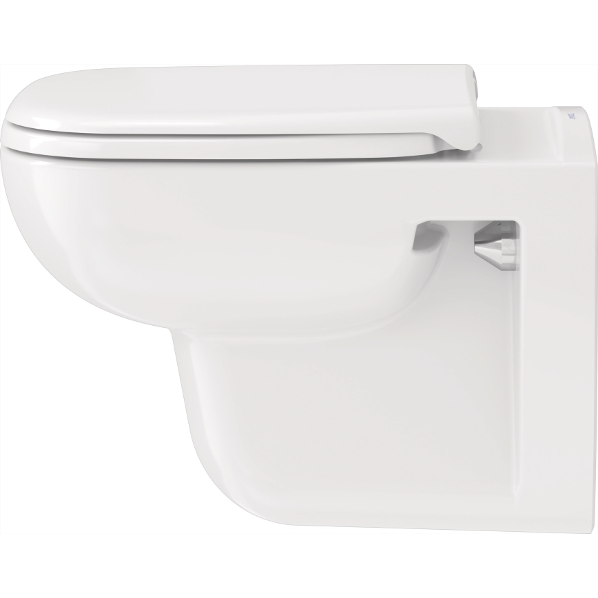 Duravit 25700920002 - Závěsné Rimless WC D-CODE keramika/lesklá bílá