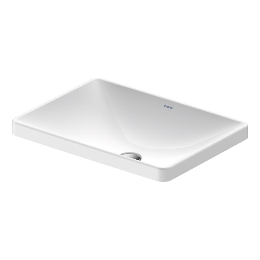 Duravit 358600079 - Zápustné umyvadlo D-NEO 60x44 cm keramika/lesklá bílá