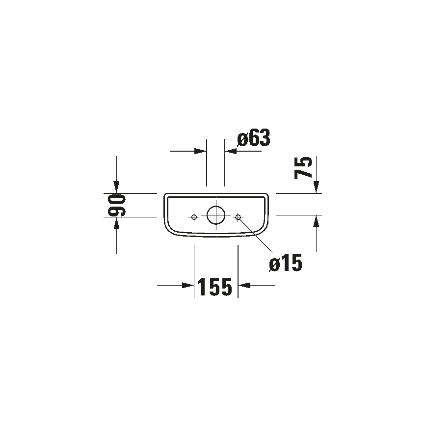 Duravit 927000004 - Splachovací nádržka pro WC D-CODE 6/3l keramika/bílá